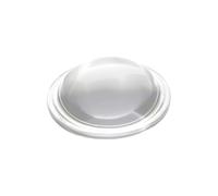 Convex Optical Lens Heatproof Glass with High Transmission for LED Light Module, Dome Bead Cover, Clear Insert Amplifier for Science Teaching, Project Display Laboratory