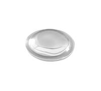 Convex Optical Lens Heatproof Glass with High Transmission for LED Light Module, Dome Bead Cover, Clear Insert Amplifier for Science Teaching, Project Display Laboratory