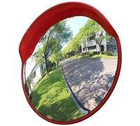 Convex Safety Mirror for Parking Lot Entrance - Wide-Angle View Traffic Mirror for Narrow Roads Enhanced Visibility & Accident Prevention Outdoor Use