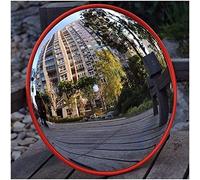 Convex Safety Traffic Mirror - Wide Angle View for Blind Spot Detection, Outdoor Use, Ideal for Driveways, Parking Lots, and Road Corners