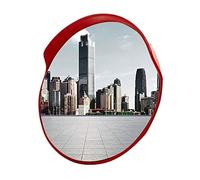 Convex Traffic Mirror, Outdoor Traffic Convex Safety Mirror Orange 45-100cm(80cm)