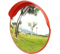 Convex Traffic Safety Mirror - 60CM Wide Angle Driveway/Street Mirror 130° View for Enhanced Road Visibility and Safety Ideal for Driveways and Blind Spots