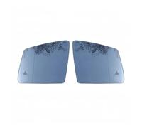 Convex Wing Mirror For Benz GL ML For GLE Class W164 W166 2010 2011 2012 2013-2018 Wide Angle Replacement Heated Blind Spot Warning Wing Rear Mirror Glass(A pair)