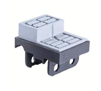Conveyance Chain Pad 80x62mm for Edge Banding Machine, Nylon Rubber Chain Plate Block, Stable Support Reduces Vibration for Woodworking Machinery, Gray