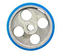 Conveying Wheel with Silicone Outer Layer and Metal Inner Structure for Packaging Line Drive and Material Feed Functions (200 * 25 * 15mm)