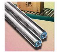Conveyor roller， Dia 1" 1.25" .5" 2" 2.4" Commercial Pcs Tube Feed Rollers Light-Duty(Dia 32mm(1.25"),L 200 mm(7.8"))