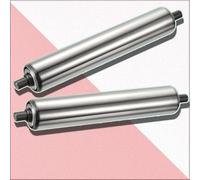 Conveyor Rollers 2-Pack Non-Driven Glide Rollers for Warehouse Woodworking 250mm Length (1.5" Dia) 900mm (35.4") Long Heavy-Duty Industrial Use