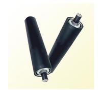 Conveyor Rollers Set of 2 Bearing Diameter 1.4"-2.8" Lengths 190-990mm Industrial Grade for Factories Heavy-Duty Conveyor Parts Optimal Performance