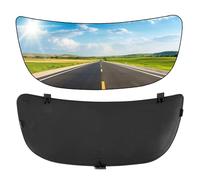 Convitex Passenger Side Wing Mirror Glass - Compatible with Renault Trafic MK2 Vauxhall Vivaro A Nissan Primastar 2001-2014 Lower Left Side Door Wing Mirror Convex with Backing Plate(No-Heated)