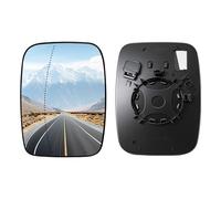 Convitex Wing Mirror Glass Heated Aspherical Left Side Replacement for Renault Trafic Nissan NV300 Primastar 2022-2026 with Support Plate Door Mirror