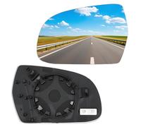 Convitex Wing Mirror Glass Left Side Heated Replacement for Audi A3 2010-2013 A4 2010-2015 A5 2009-2016 Car Buckle Passenger