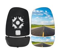 Convitex Wing Mirror Upper and Lower Glass Right Heated Compatible with Renault Trafic MK2 Vauxhall Vivaro A Nissan Primastar 2001-2014 Driver side Side(Upper Heated+ Lower Unheated)
