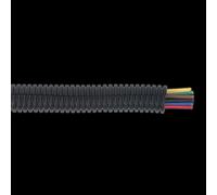 Sealey CTS12200 Convoluted Cable Sleeving Split Ø12-16Mm 200M