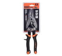 Convy Straight Cut Tin Aviation Snips, 25 cm Red, 25cm, convy-GJ87EU , Orange