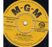 CONWAY TWITTY - CONWAY TWITTY - MY MELANCHOLY BABY / IT'S ONLY THE GOOD TIMES - 7 inch vinyl / 45