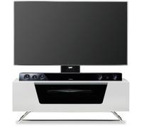 Conway White Cantilever 100cm TV Stand - CRO2-1000BKT-WHT