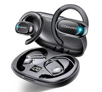 Conyat AI Language Translation Earbuds Real Time, 3-in-1 Translator Earbuds Open Ear with 6 Translation Modes/164 Language, 58H Headphones Translating Device for Travel/Business//Leaning, Black