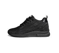 Conzuri Shoes for Men | Stylish Invisible Height Increasing Shoes Which Increase Your Height by 2.4 Inches | Elevator Shoes for Men Great for Casual or Professional Settings, Midnight, 5.5 UK