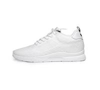 Conzuri Stylish Invisible Height Increasing Shoes for Men - Increase Height by 2.4 Inches - Elevator Shoes Great for Casual or Professional Settings - White