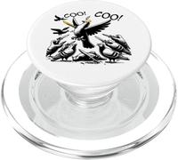 Coo! Coo! Pidgeon King being overthrown in a coup d'état. PopSockets PopGrip for MagSafe