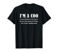 COO Funny Saying I Solve Problems - Chief Operating Officer T-Shirt