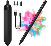 COO Universal Active Stylus Pen for iOS, Android & Samsung Touch Screens | Smart Digital Stylus for Lenovo/Vivo/Mi/HUAWEI Tablets, iPhone/Samsung/Pixel Phones for Drawing, Black