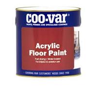 COO-VAR Acrylic Floor Paint Black 5L