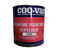 Coo-VAR Acrylic Floor Paint-Flint Grey-2.5 L