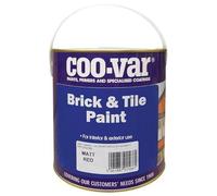 Coo-Var - Coo-Var - Building Materials - Coo-Var Red Brick & Tile Paint - 2.5ltr