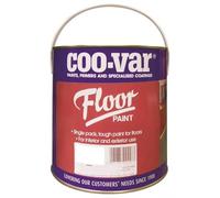 Coo-Var® Floor Paint White 2.5ltr | 111/G136/1/E