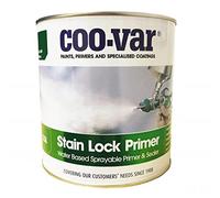 Coo-var Stain Lock Primer Waterbased Primer Sealer Multi-Surface Blocks Out Stains and Odours (500ml)
