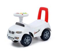 Coo11 2-in-1 BMW Ride On Car & Push Along Walker for Toddlers, Foot-to-Floor Sliding Car with Back Support, Horn & Sound Effects Steering Wheel, Baby Fun Learning Vehicle Toy for 1-3 Years Boy & Girl