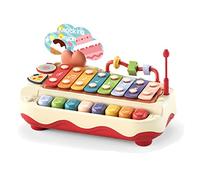Coo11 2 in 1 Musical Instrument Toy Set for Kids, Drumming and Knocking Set, Suitable for 3+ Years