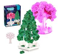 COO11 Magic Tree - Crystal Growing Tree Science Kit for Kids, Magic Sakura Tree Cherry Tree Crystal Growth, STEM Educational Toy Gift Ages 8+ Years