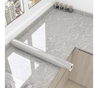 Cooalinar Heat-Resistant Worktop Vinyls Covering,Marble Contact Paper Kitchen Worktop Covering,Easy To Remove,Anti-Fouling Scratchproof,For Kitchen Countertop Furniture
