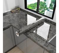 Cooalinar Heat-Resistant Worktop Vinyls Covering,Marble Contact Paper Kitchen Worktop Covering,Easy To Remove,Anti-Fouling Scratchproof,For Kitchen Countertop Furniture