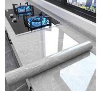 Cooalinar Heat-Resistant Worktop Vinyls Covering,Marble Contact Paper Kitchen Worktop Covering,Easy To Remove,Anti-Fouling Scratchproof,For Kitchen Countertop Furniture