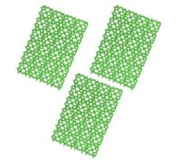 Cooalinar Rabbit Cage Foot Pad,Plastic Foot Pad For Hamster Rabbit Cage,Plastic Rabbit Cage Mat,Cage Resting Mat,Rabbit Playpen Feet Mat,Hollow Foot Pad,for Pet Cats Dogs Hamster Rat Guinea Pig