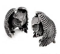 CooB EDC Paracord Bead Beads Pendant, Charm Zipper Pul Animal Collection. DIY Hand-Casted Metal Amazing Beads Pendants Charms for Paracord Bracelet Flashlight Knife Lanyard Keychain (Owl)