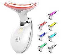 CooBES Electric Massager, Red Light TherapyFace Skin Rejuvenation & Neck BeautyDevice Neck Tightening & Wrinkle Removal Firming Device, EMS Care (7-Color LED Mode) (7-MRY-BAI-01)
