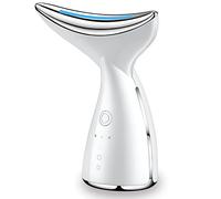 CooBES Vibration Heating Beauty Device,Face and Neck Massager Electric, Microcurrent Face Massager, Anti-Wrinkle Face Lift Skincare Tools,3 Modes, Mothers Day Gifts for Women.