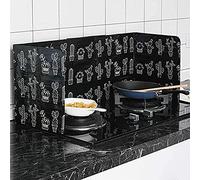 Coocar Oil Splatter Guard for Frying Pan, 3 Sided Anti Splatter Shield Guard for Stove Top, Kitchen Wall, Burner or pan, A01