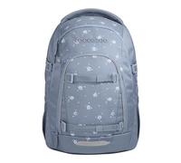 Coocazoo Mate School Backpack, Ergonomic & Adjustable Satchel, Height & Size Adjustable, with Chest Strap & Waist Belt, from 3rd Grade, Bloomy Daisy - Light Grey, Bloomy Daisy