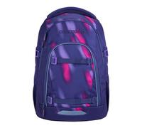 Coocazoo Mate School Backpack, Ergonomic & Adjustable Satchel, Height & Size Adjustable, with Chest Strap & Waist Belt, from 3rd Grade, Aurora Glow - Purple, Aurora Glow