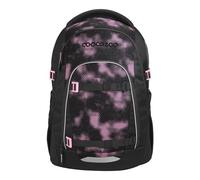 Coocazoo Mate School Backpack, Ergonomic & Adjustable Satchel, Height & Size Adjustable, with Chest Strap & Waist Belt, from 3rd Grade, Pink Illusion - Black/Pink, Pink Illusion
