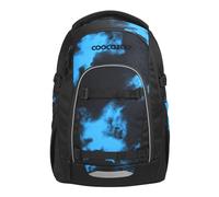 Coocazoo Mate School Backpack, Ergonomic & Adjustable Satchel, Height & Size Adjustable, with Chest Strap & Waist Belt, from 3rd Grade, Mystic Clouds - Black-Blue, Mystic Clouds