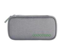 coocazoo Pencil Case, Compass Compartment, Triangle Compartment, Timetable Compartment, Removable Pen Holder, Additional Zip Pocket, from 3rd Class, Mixed Silver Dust