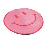 Coockoo Cat Play Blanket Big Smile Pink Plush Washable Non-Slip 60x60cm