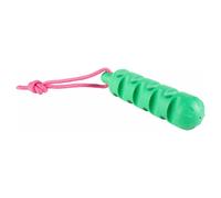 Coockoo Dog Toy Groovy Grip Rubber Rope Green/Pink 40X5.7X7.5 Cm