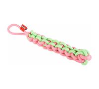 Coockoo Dog Toy Twisting Tugger Green/Pink 45X4.5Cm For Dogs